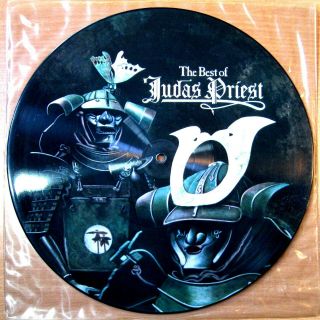 Judas Priest The Best Of Compilation Ltd Ed Picture Disc 1978 Vg,