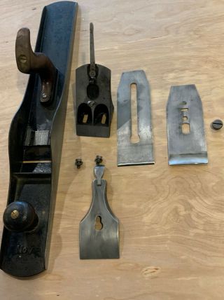 Vintage Stanley Bailey No.  7C Corrugated Jointer Plane 2