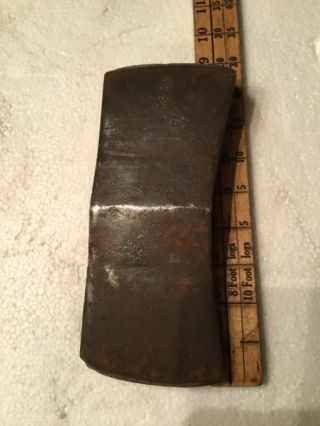 Old Handforged Snow&nealley Our Best Wedge Type Double Bit Axe Head 3 1/2 Lb