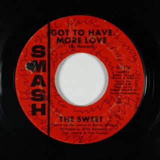 Northern Soul 45 - The Sweet - Got To Have More Love - Smash - Mp3