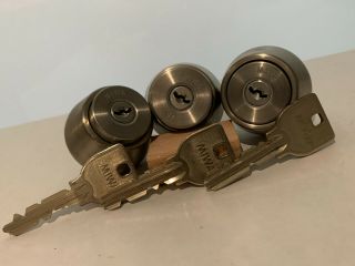 Miwa U9 3 - Pack - High Security Lock Cylinder Locksport