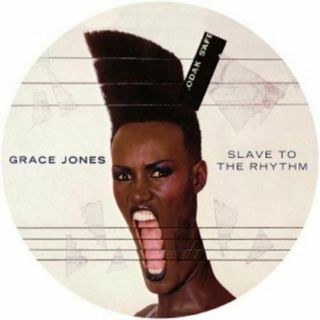 Grace Jones " Slave To The Rhythm " Picture Disc Vinyl Lp Record (&)