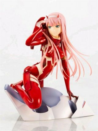 Darling In The Franxx Zero Two Action Figure Model Toy No Box Red 16cm
