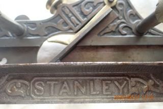 Stanley Rule co.  MILLER ' S Patent Stanley No.  141 Plow /Plough Plane 1886 3