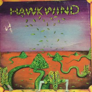 Hawkwind.  Hawkwind S/t Debut - - 1971 U.  S 12 " Lp W/ United Artists Inner