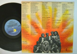 REGGAE ROOTS LP - BOB MARLEY & THE WAILERS - UPRISING 1980 ILPS 9596 2