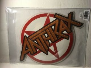 Anthrax : Carry On My Wayward Son Shaped Picture Disc Rsd Black Friday 2017