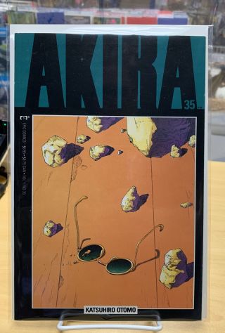 Akira 35 Katsuhiro Otomo Comic Graphic Novel 1995 Epic Comics