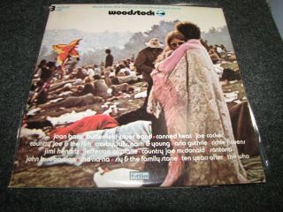 WOODSTOCK MUSIC FROM THE SOUNDTRACK AND MORE - COTILLION 3 RECORD SET 2