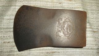 Vintage Au - To - Graf,  Fayette Plumb Anchor Brand Axe Head