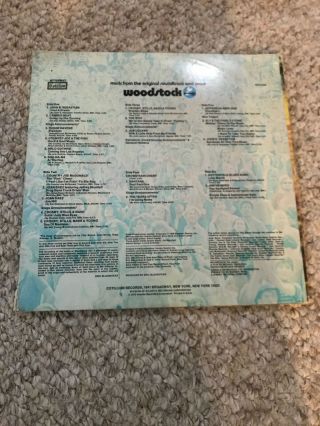 Woodstock 3 Record Set Vinyl Record Cotillion SD3 - 500 Soundtrack Purple 3