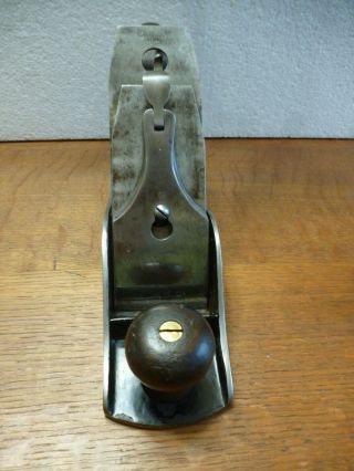 No.  4 1/2 UNION MFG CO BRITAIN CT SMOOTHING WOOD PLANE SHAPE stanley 3
