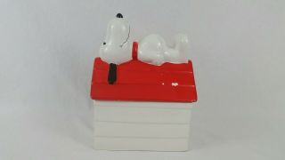 Snoopy Doghouse Cookie Jar By Benjamin Medwin Inc.  Snoopy Cookie Jar