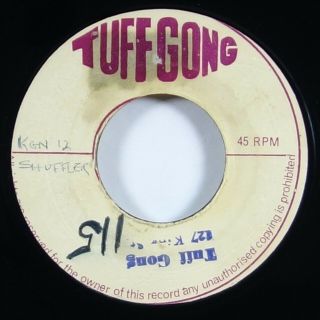 U Roy & Bob Marley/wailers " Kingston 12 Shuffle " Reggae 45 Tuff Gong Blank Mp3