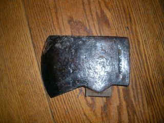 Vintage Hand Forged H.  H.  Stricker Axe Head / Square Eye 1800 