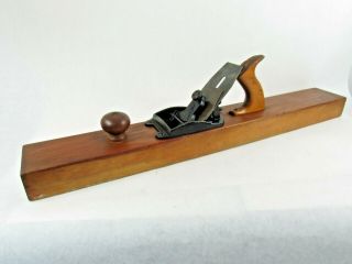 Stanley 132 Liberty Bell Jointer Transitional Wood Bottom Plane Jt02