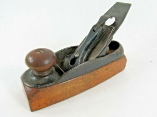 Stanley 24 Transitional Plane Solid Nut Bailey Aug 31 1858 Eagle T4559