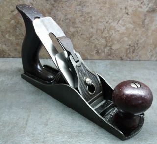 Vtg.  Stanley Defiance No.  1243 Smooth Bottom Bench Plane - 3 Size Smoother
