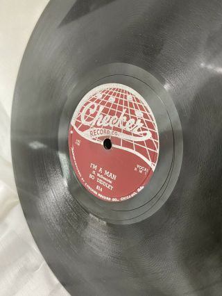 Bo Diddley Bo Diddley/i M A Man Checker 814 Size 78 Record Vinyl