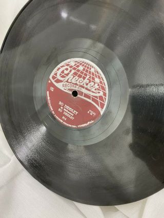 BO DIDDLEY Bo Diddley/I m a Man CHECKER 814 Size 78 Record Vinyl 2