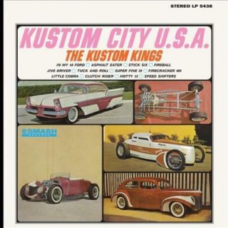 Kustom Kings - Kustoms Kings U.  S.  A Lp Vinyl Record
