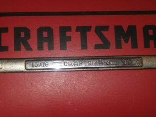Craftsman 15/16 " Speed Quick Wrench Combination 12 Point 47861
