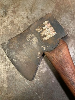 Vintage Plumb 32 All American Single Bit Axe On 31” Handle For Forestry 2