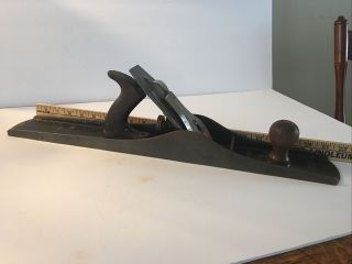 Antique/vintage Bailey No.  7 Smooth Bottom Wood Plane Made In Usa