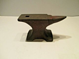 Vintage Small Blacksmith Anvil 7 Pounds 1.  7 Ounces - Coppersmith/ Tinsmith