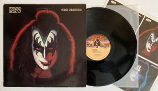 Kiss - Gene Simmons - 1978 Us 1st Press Nblp 7120 (nm -) Ultrasonic