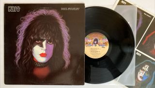 Kiss - Paul Stanley - 1978 Us 1st Press Nblp 7123 (ex) Ultrasonic