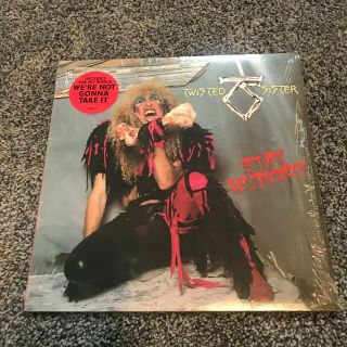 Twisted Sister - Stay Hungry - Lp,  Shrink/hype,  1984 Atlantic,  7 80156 - 1,  Nm/nm
