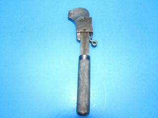 Boston Wrench Co 6 " Spring Loaded Adjustable Wrench Patented 1906