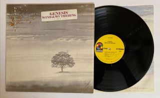 Genesis - Wind & Wuthering - 1976 Us 1st Press (nm) In Shrink Hype Sticker
