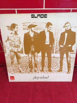 Slade Vinyl Lp Play It Loud In 1970