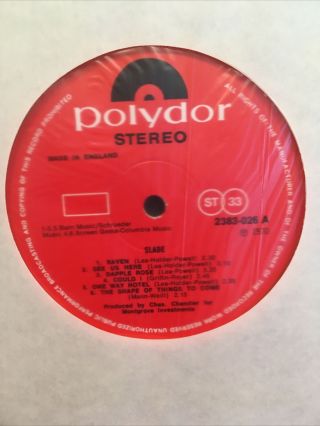 slade vinyl lp Play It Loud In 1970 3