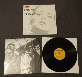 The Smiths - Rank - 1988 Uk Vinyl Lp - Rare Cbs Edition Morrissey Johnny M