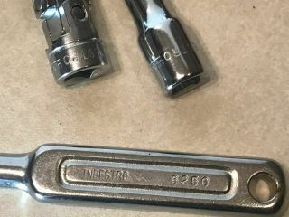 Vintage INDESTRO metric socket set 12 point 3/8”drive made in USA. 2