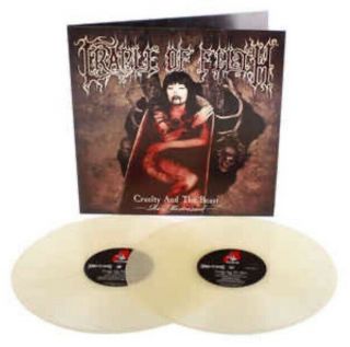Cradle Of Filth Cruelty And The Beast Limited 300 Glow In Dark 2xlp Vinyl