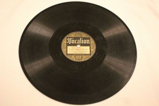 BLUES SANCTIFIED REV.  D.  C.  RICE The Angels Rolled the Stone Away VOCALION 1178 2