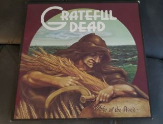 Grateful Dead - Wake Of The Flood - 1973 1st Press Vinyl Lp Gd - 01 -