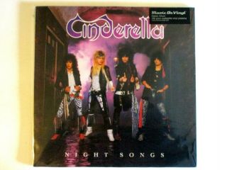Cinderella Night Songs Lp 2016 Repress 180 Gram Vinyl Hair Metal