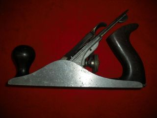 Vintage Stanley Wood Plane No.  A4 Type3  Sweetheart Blade