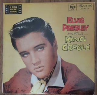 Elvis Presley King Creole Rare 1958 Australian First Press Mono L10539