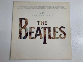The Beatles - 20 Greatest Hits.  1982 Vinyl Lp.  Uk Pressing.  Pctc 260