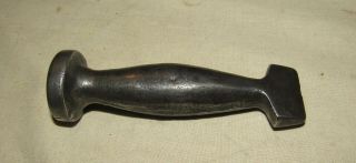 Vintage Leatherworkers Tool Palm Closing Hammer Cobbler Leather Tool