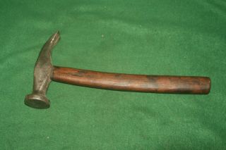 GREAT Ca.  1800 ' s Antique Forged Smitty Cobblers Hammer w/Original Handle Inv JU21 2