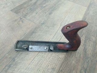 Antique Vintage Tools Stanley No.  194 Fiber Board Bevel Plane Woodworking Usa