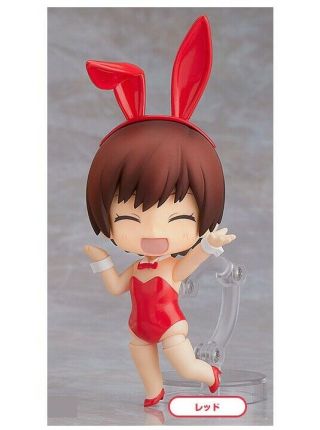 Good Smile Company Nendoroid More Dress Up Bunny Red Body Suit Ears Figure