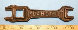 Old Antique Vintage Planet Jr H4 Cultivator Plow Implement Wrench Tool